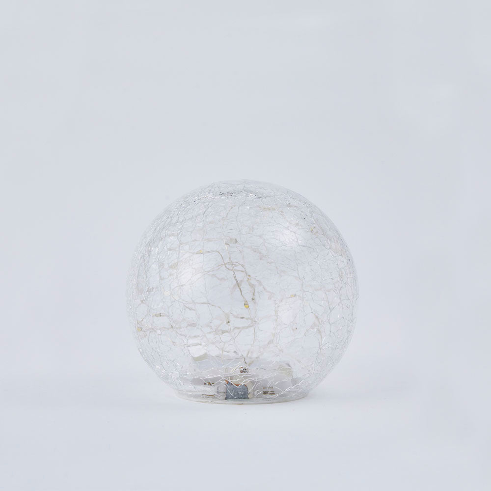 クラックガラスのLEDライト イグルー(2サイズ)