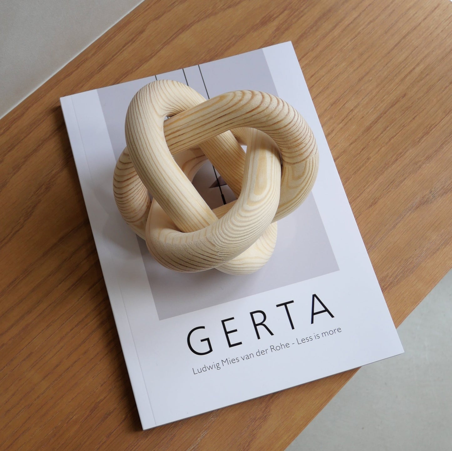 木製チェーン オブジェ