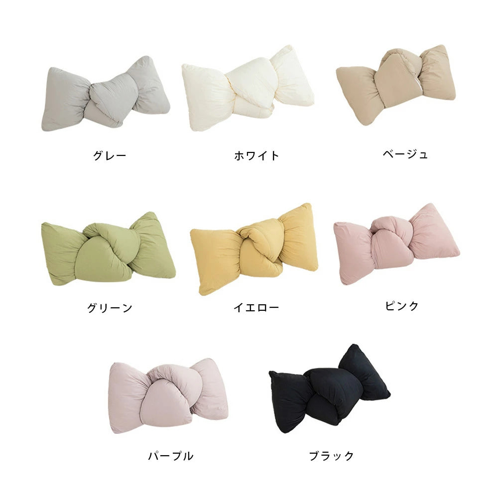 リボン型クッション
