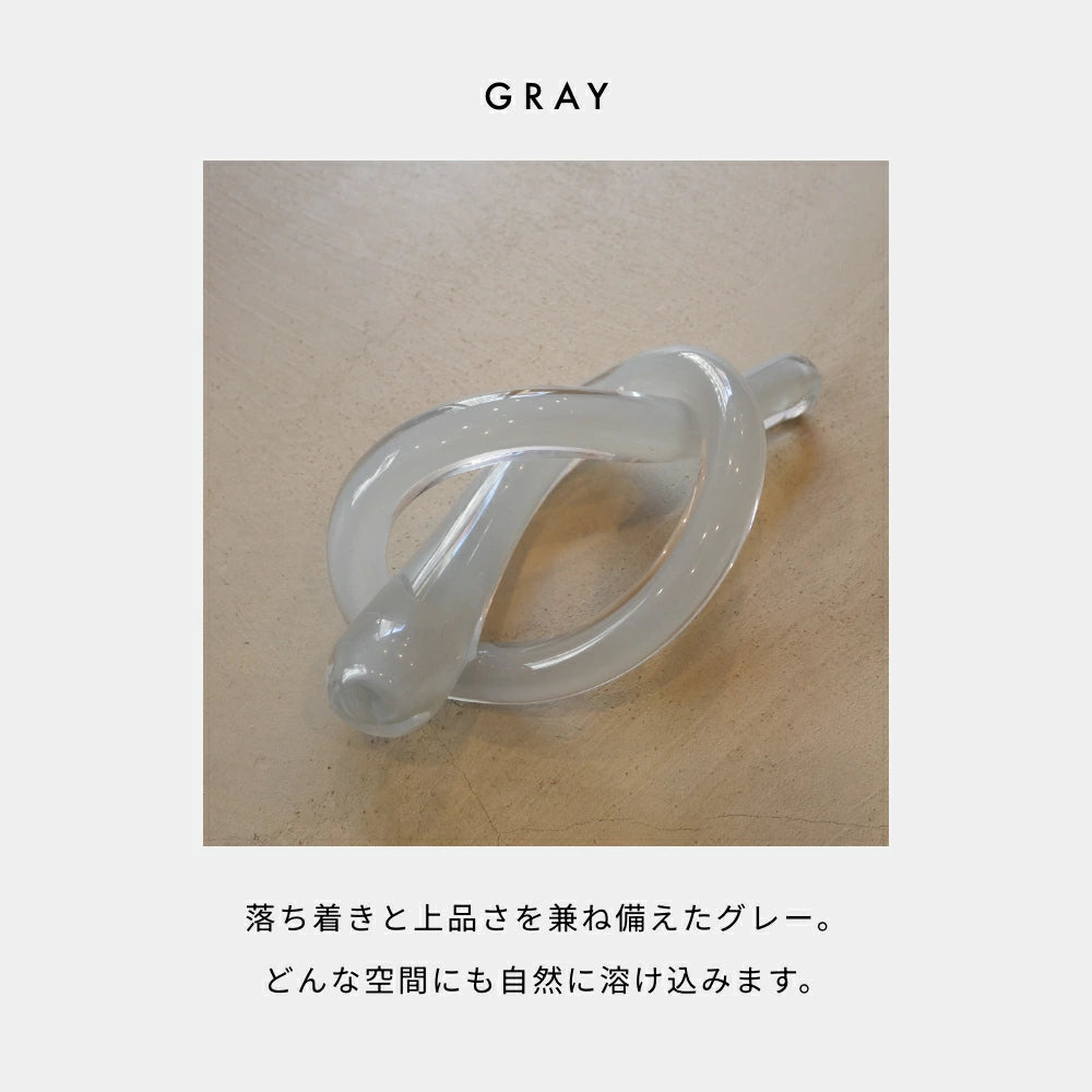 ノットガラスオブジェ