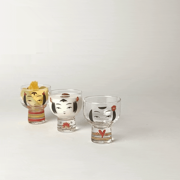 こけしグラス セット