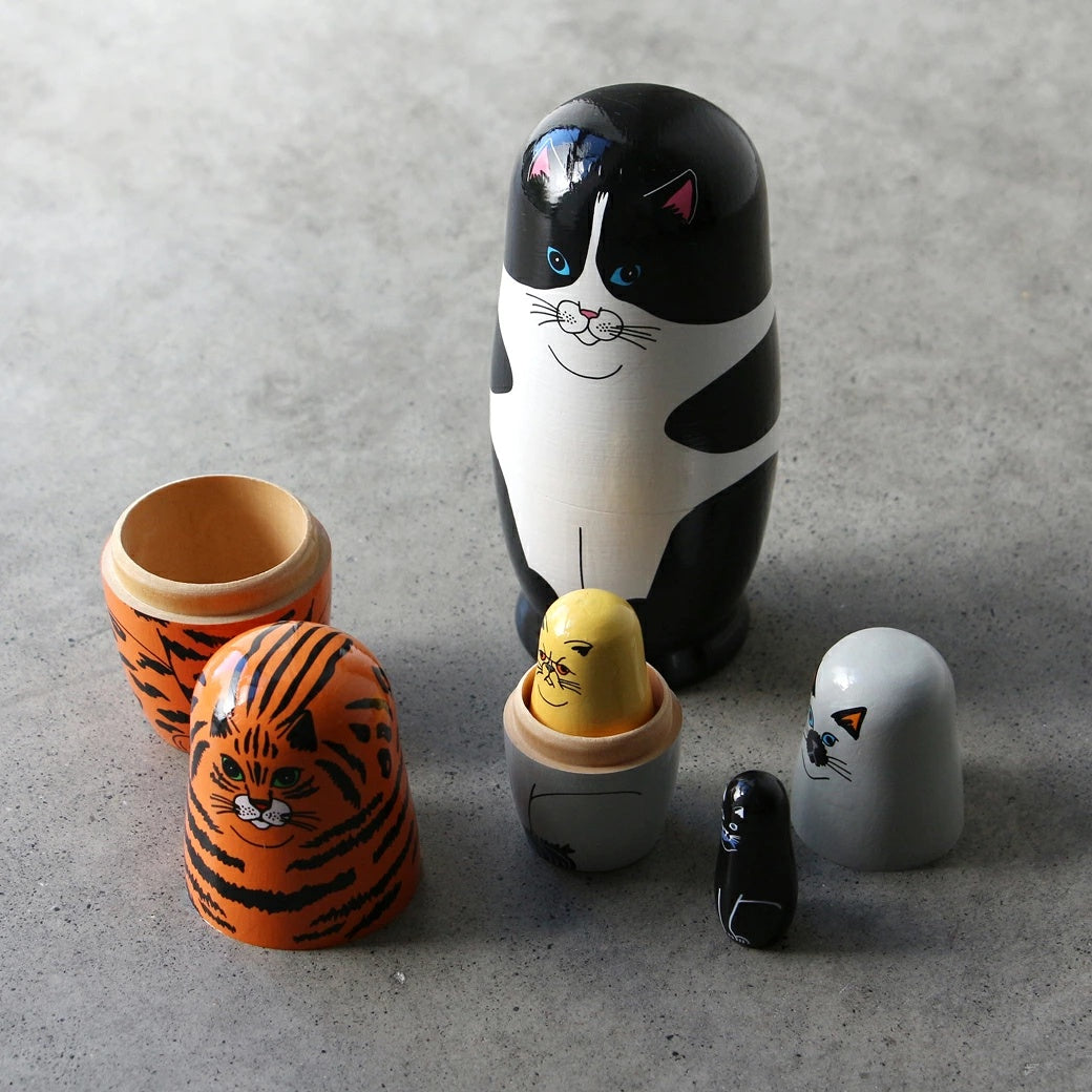 FELINE 5 猫のマトリョーシカ