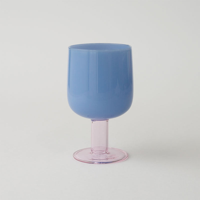 TWO TONE WINE GLASS