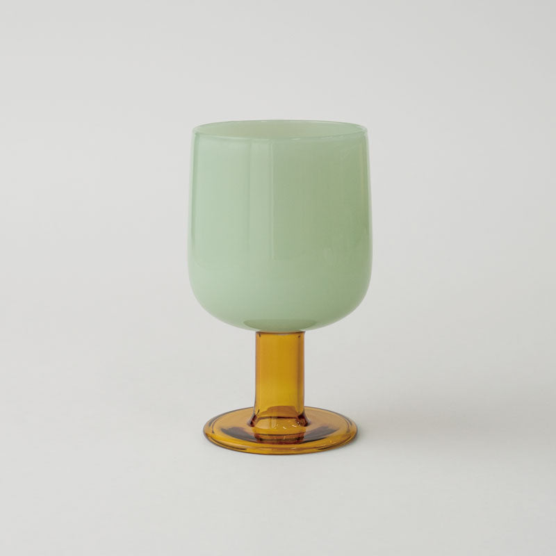 TWO TONE WINE GLASS