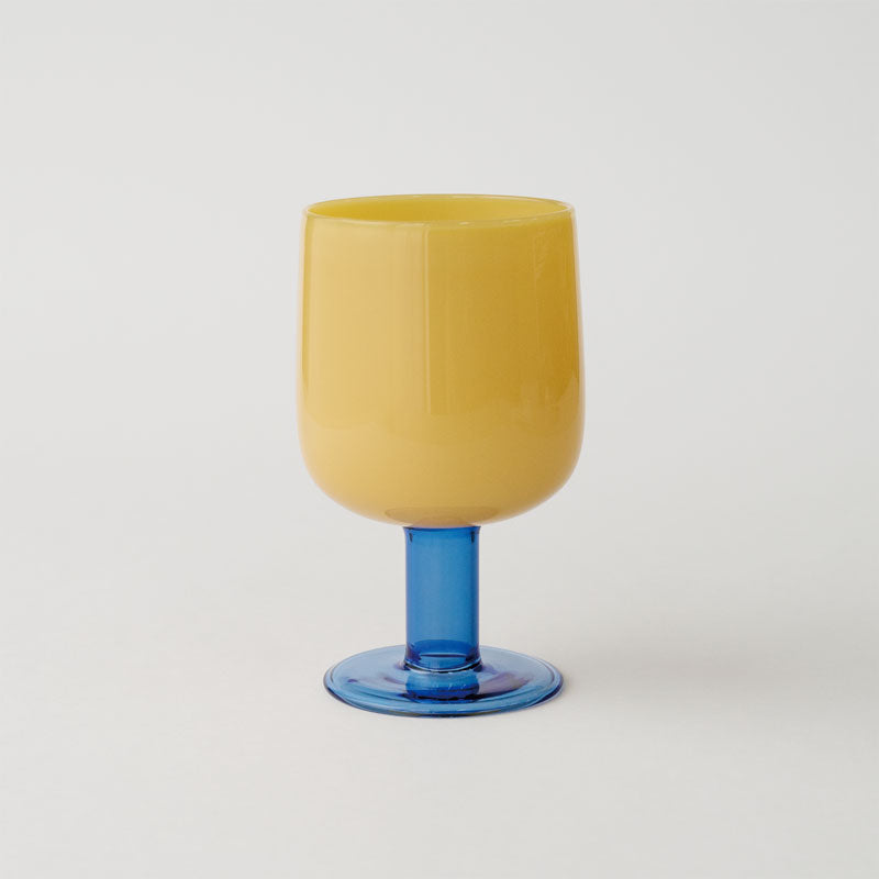 TWO TONE WINE GLASS