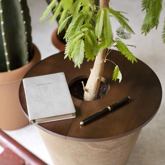 WOOD CIRCLE TRAY