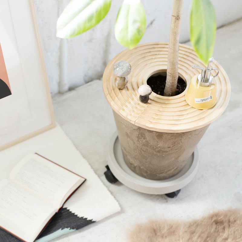 WOOD CIRCLE TRAY