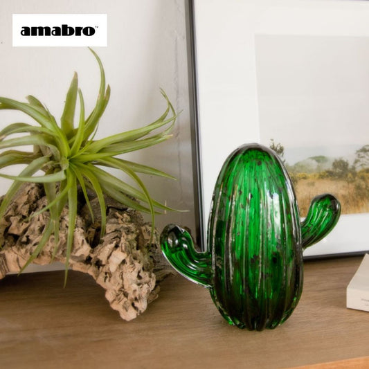 CACTUS GLASS ORNAMENT