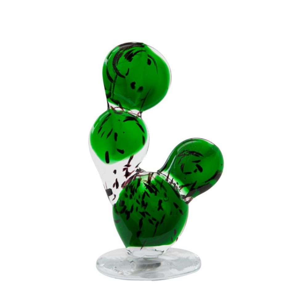 CACTUS GLASS ORNAMENT