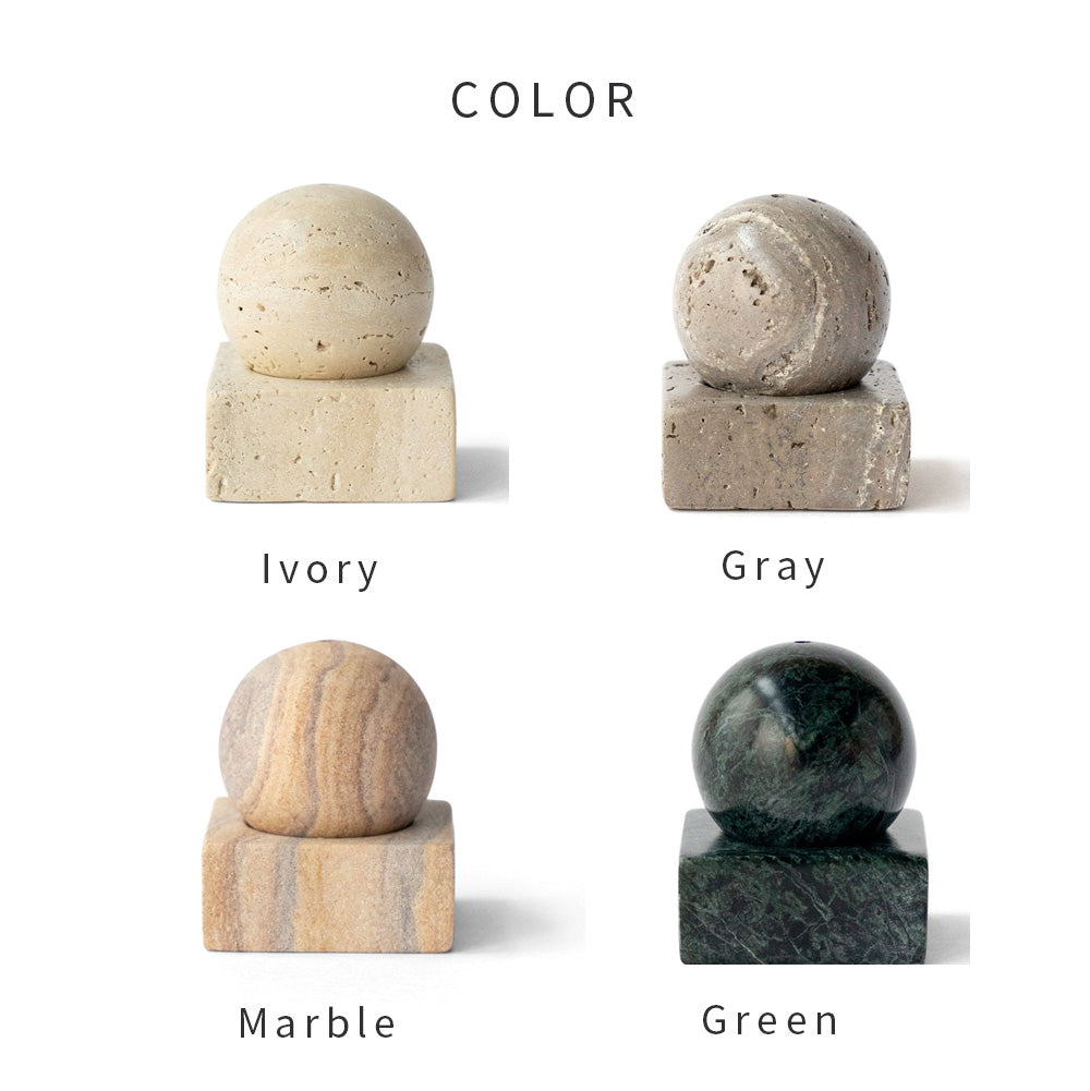 STONE INCENSE HOLDER (4Color)