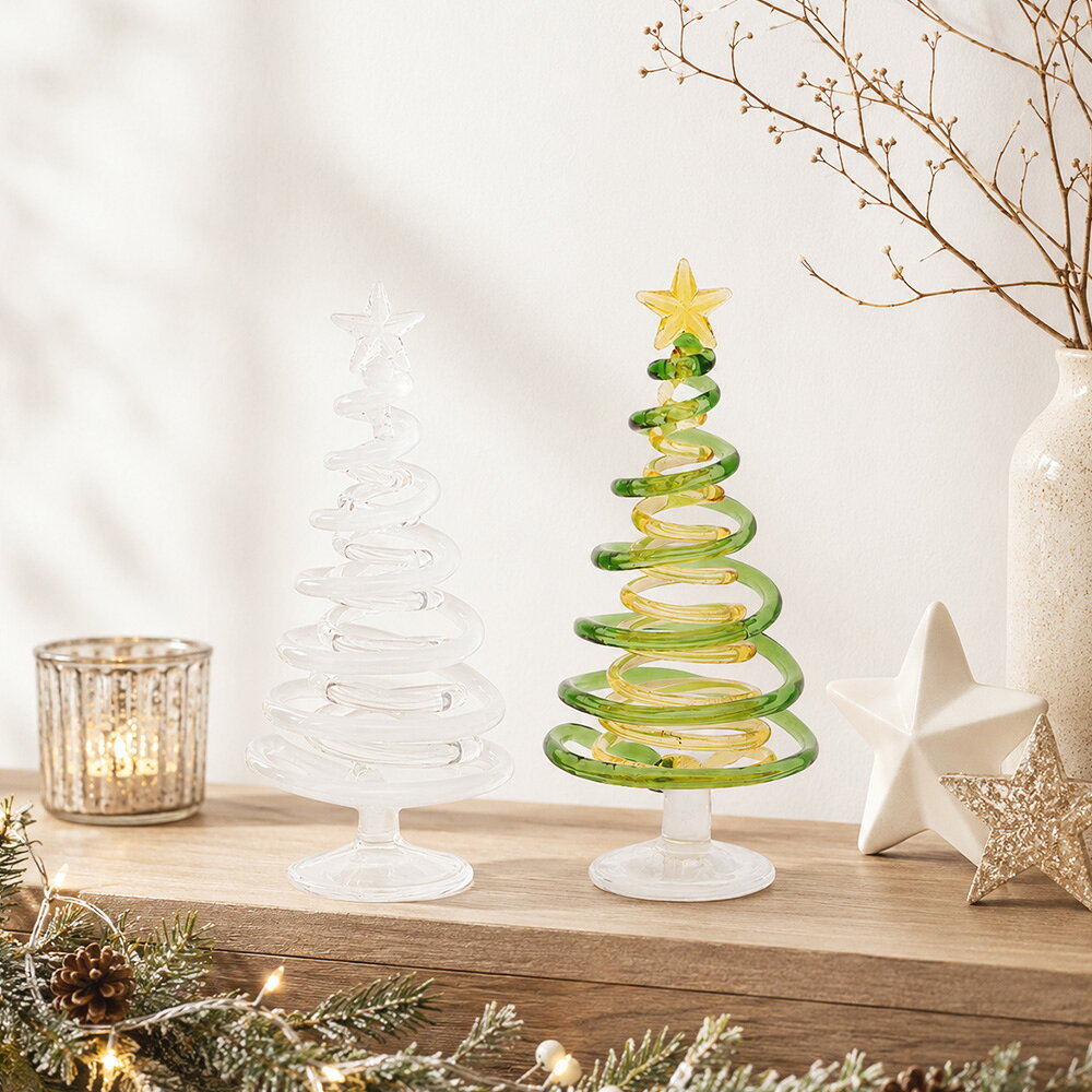 SPIRAL GLASS TREE