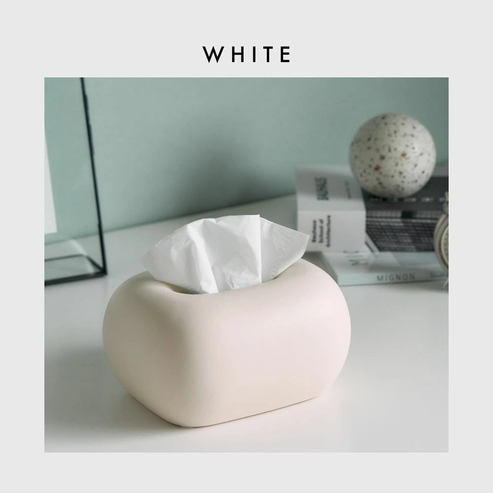 セラミッククリーム ティッシュケース