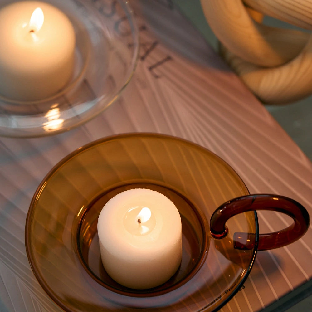 ハンドル付きキャンドルホルダー