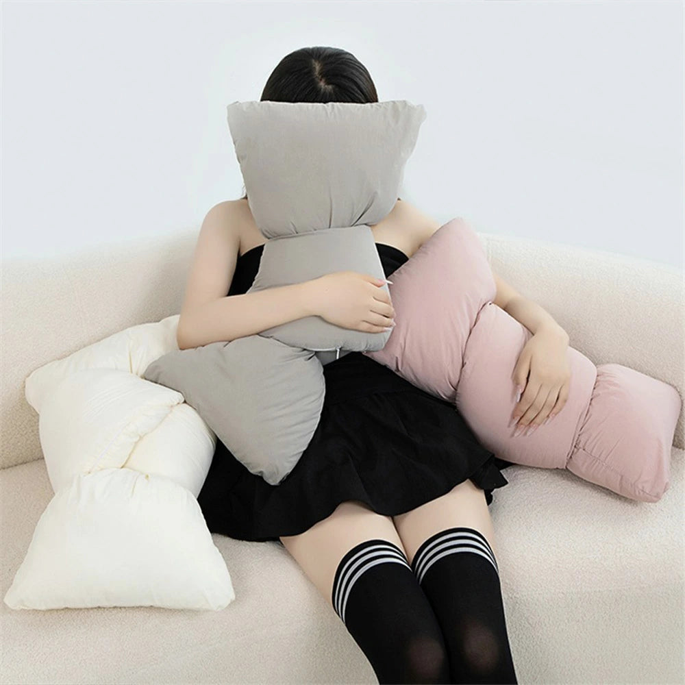 リボン型クッション