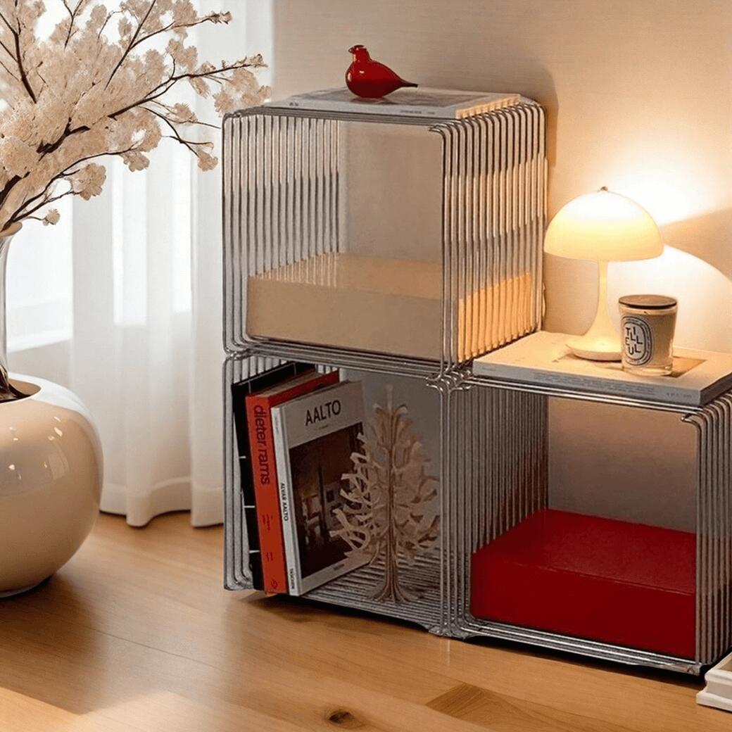 シルバー ブラック ラック