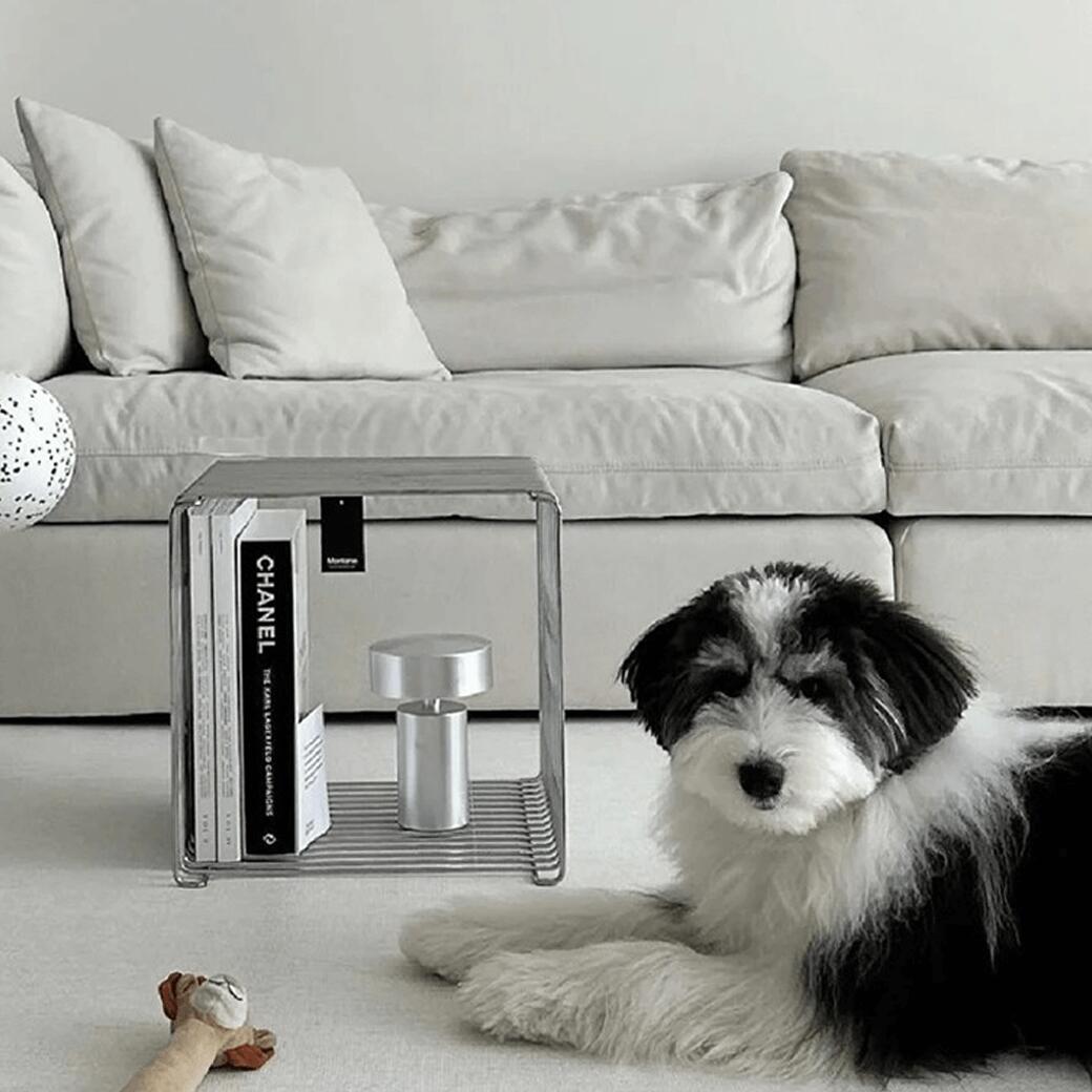 シルバー ブラック ラック