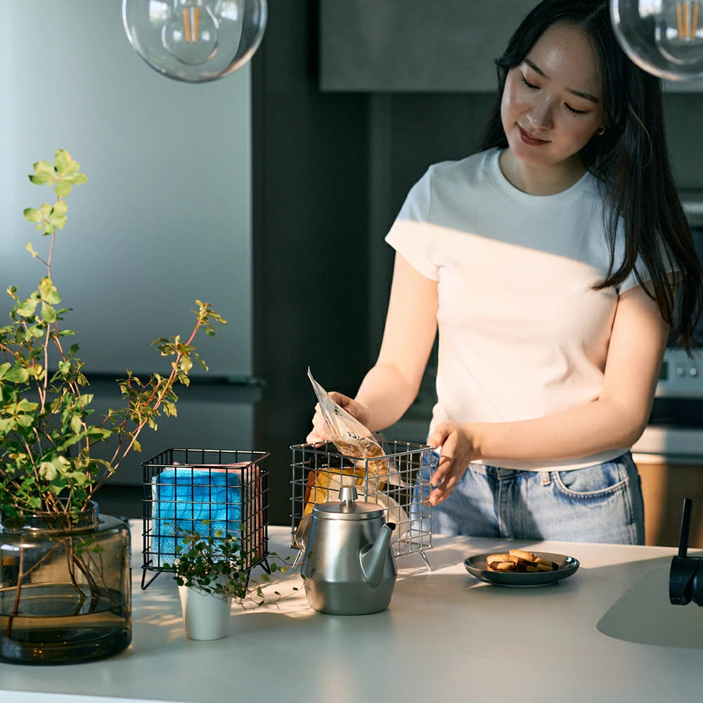 バスケット型 小物入れ