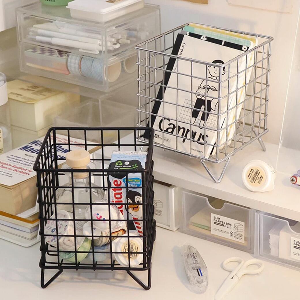 バスケット型 小物入れ