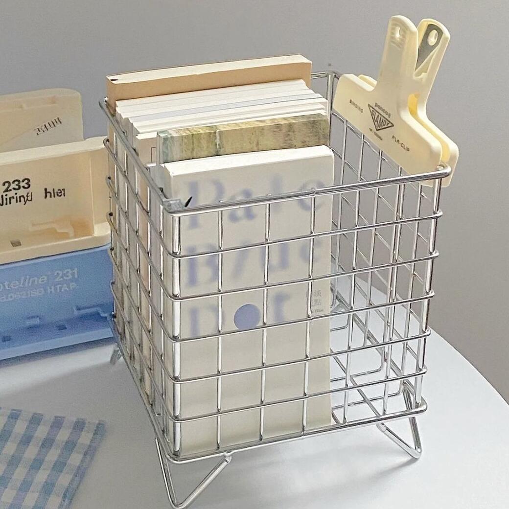 バスケット型 小物入れ