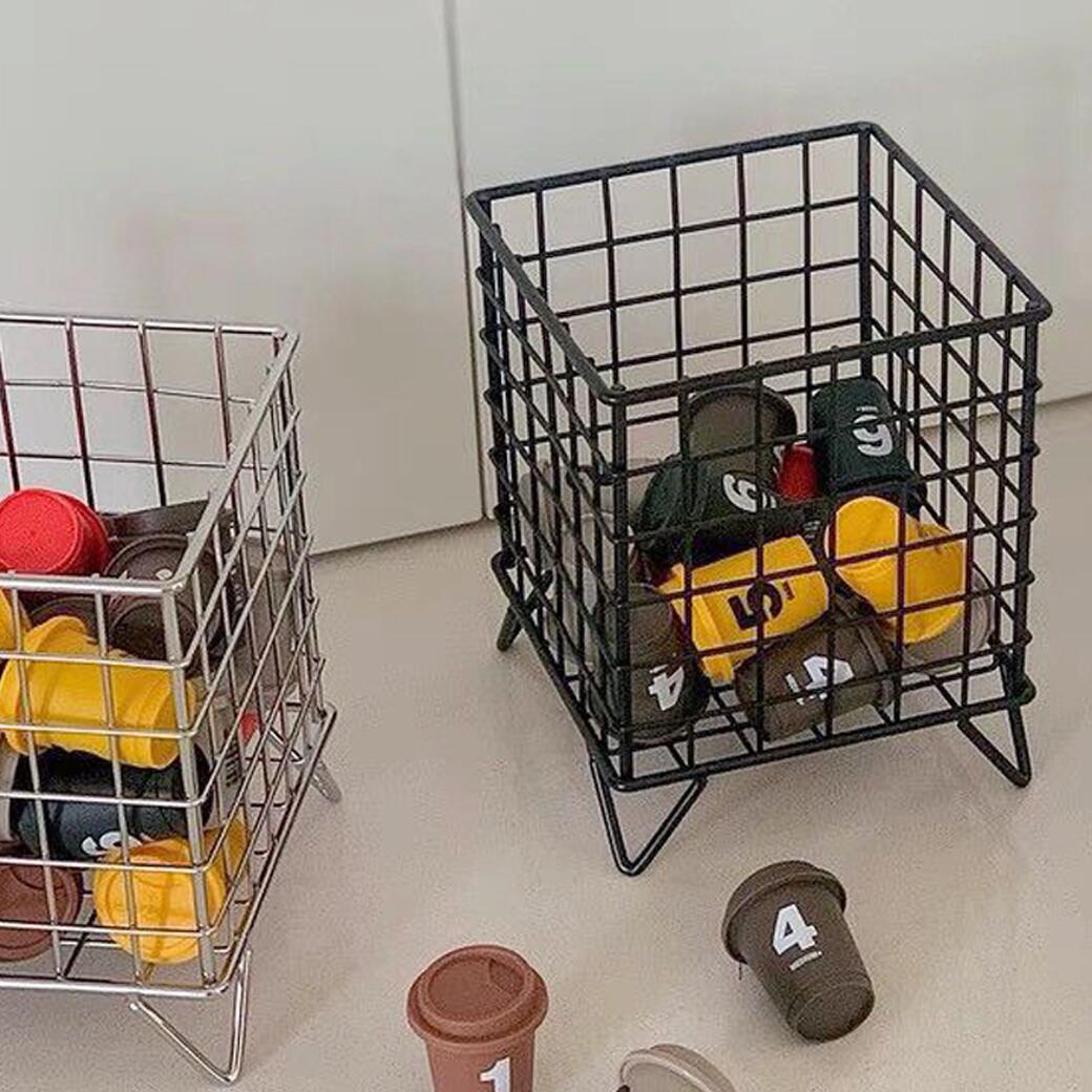 バスケット型 小物入れ