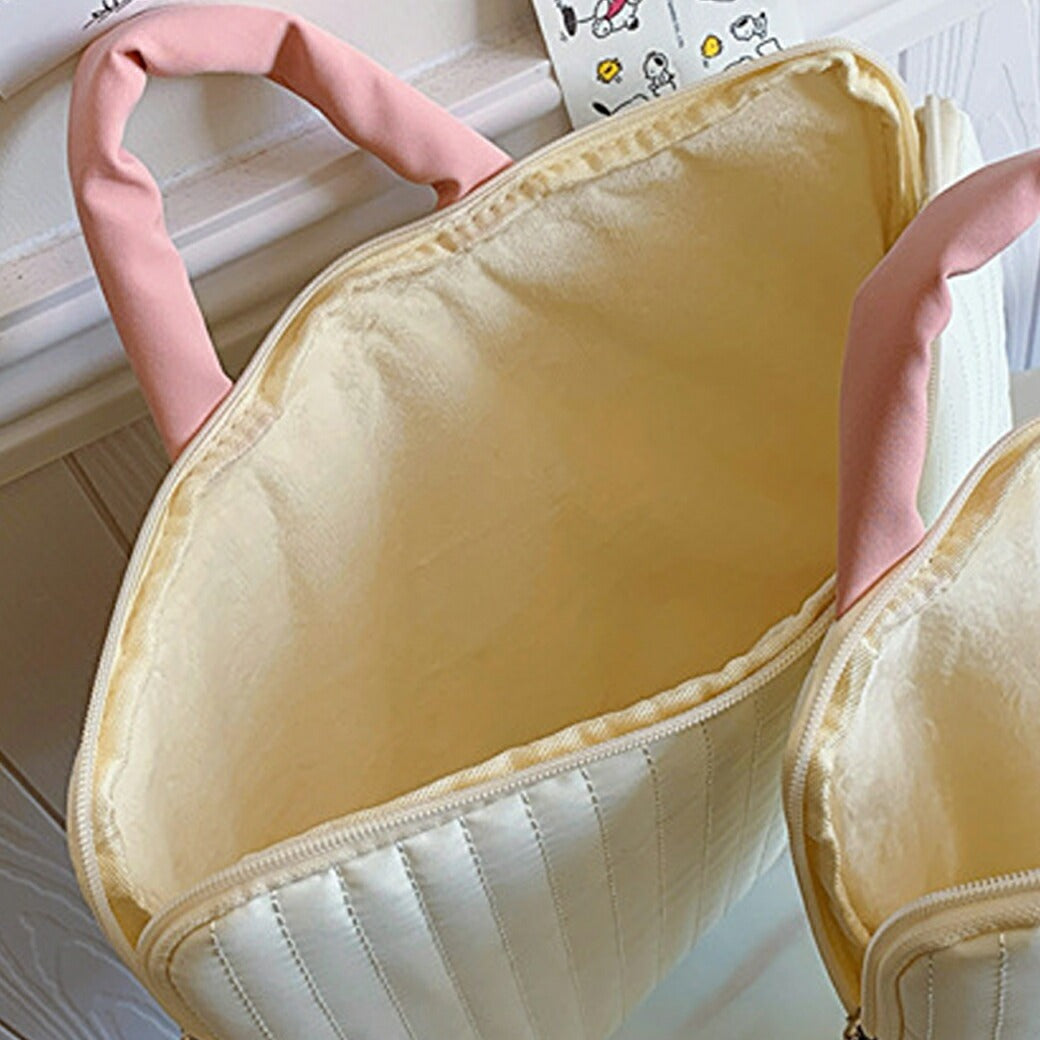 コットンカラーPCバッグ