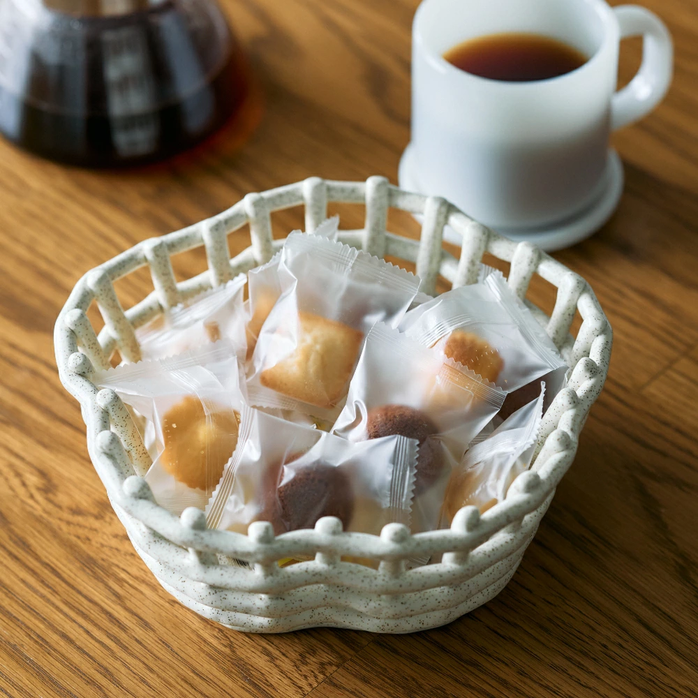 セラミック バスケット ラウンド 変形