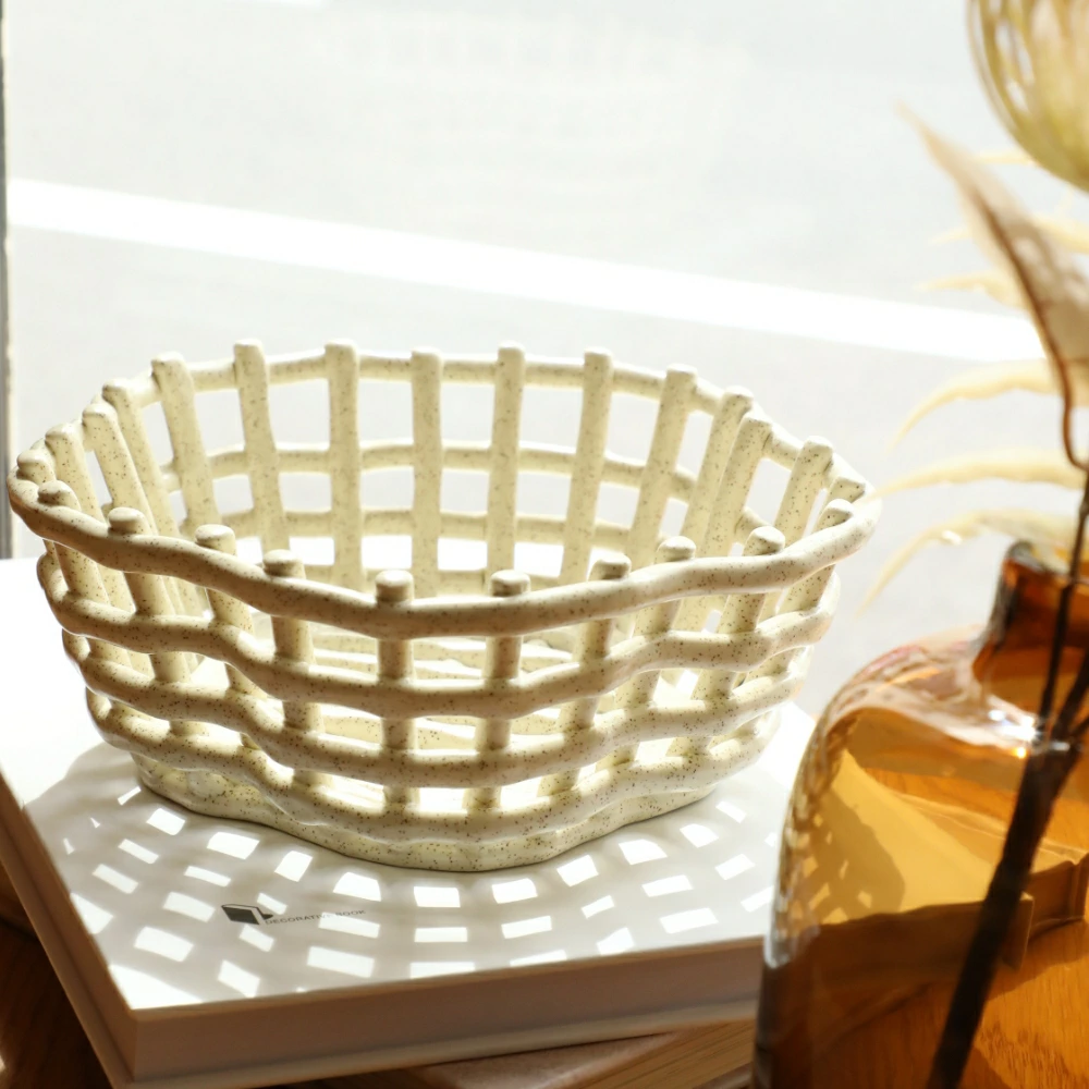 セラミック バスケット ラウンド 変形