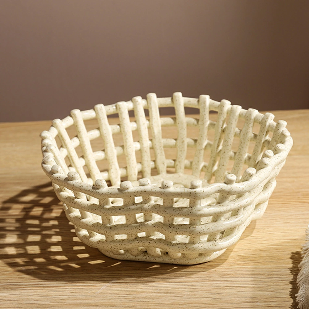 セラミック バスケット ラウンド 変形