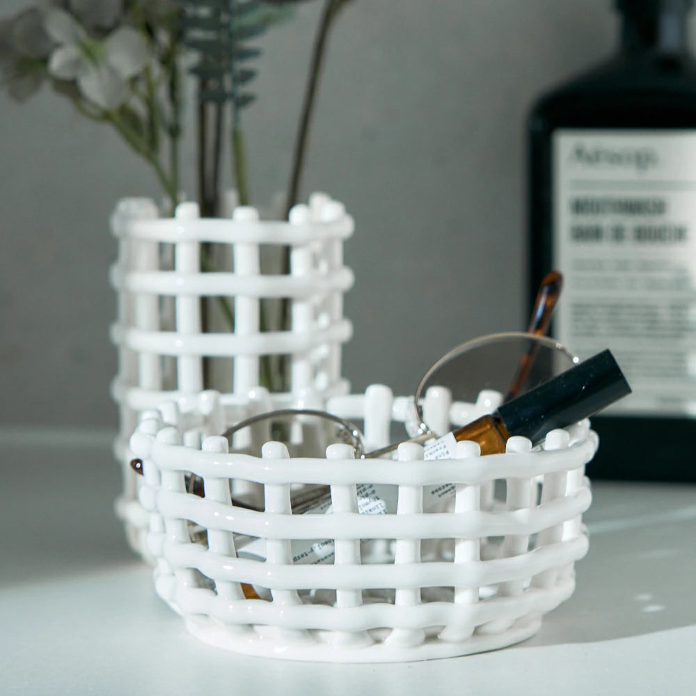 セラミック バスケット ラウンド