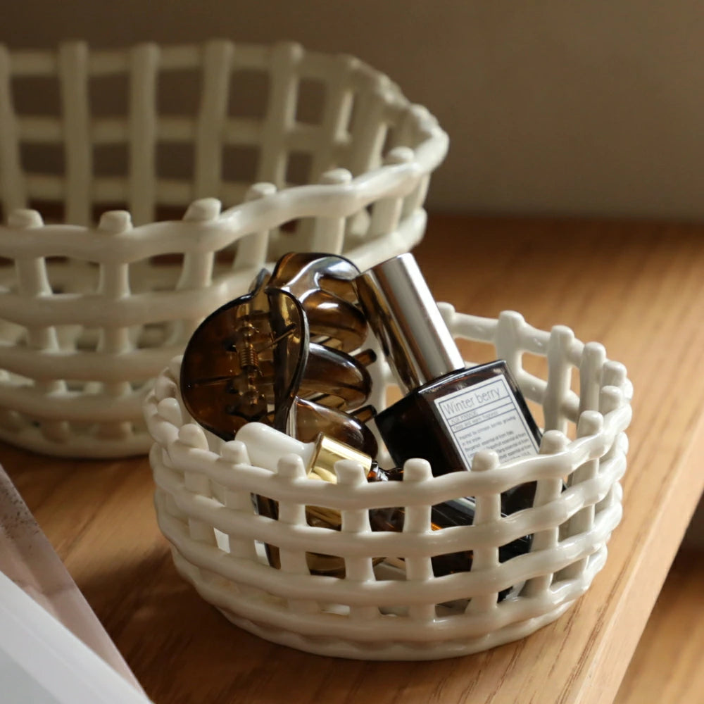 セラミック バスケット ラウンド