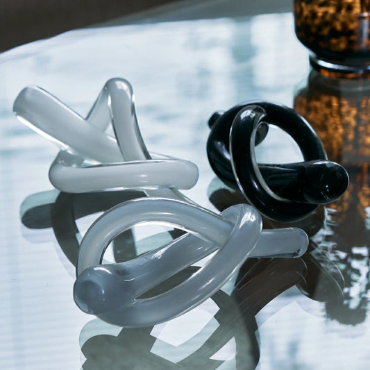 ノットガラスオブジェ