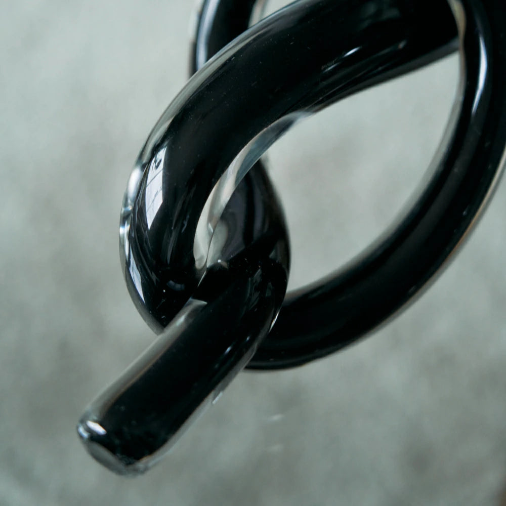 ノットガラスオブジェ