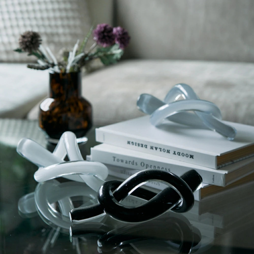 ノットガラスオブジェ