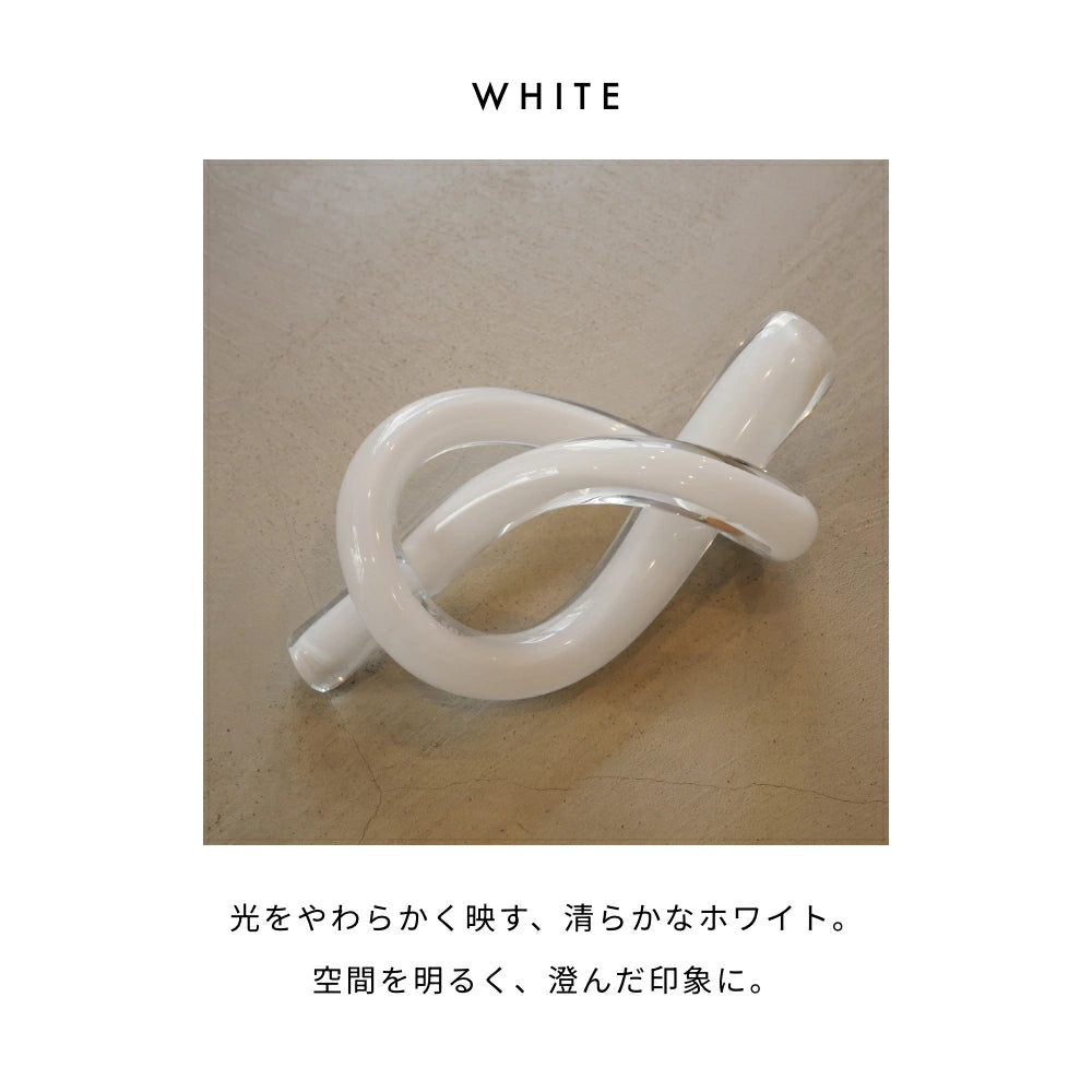 ノットガラスオブジェ