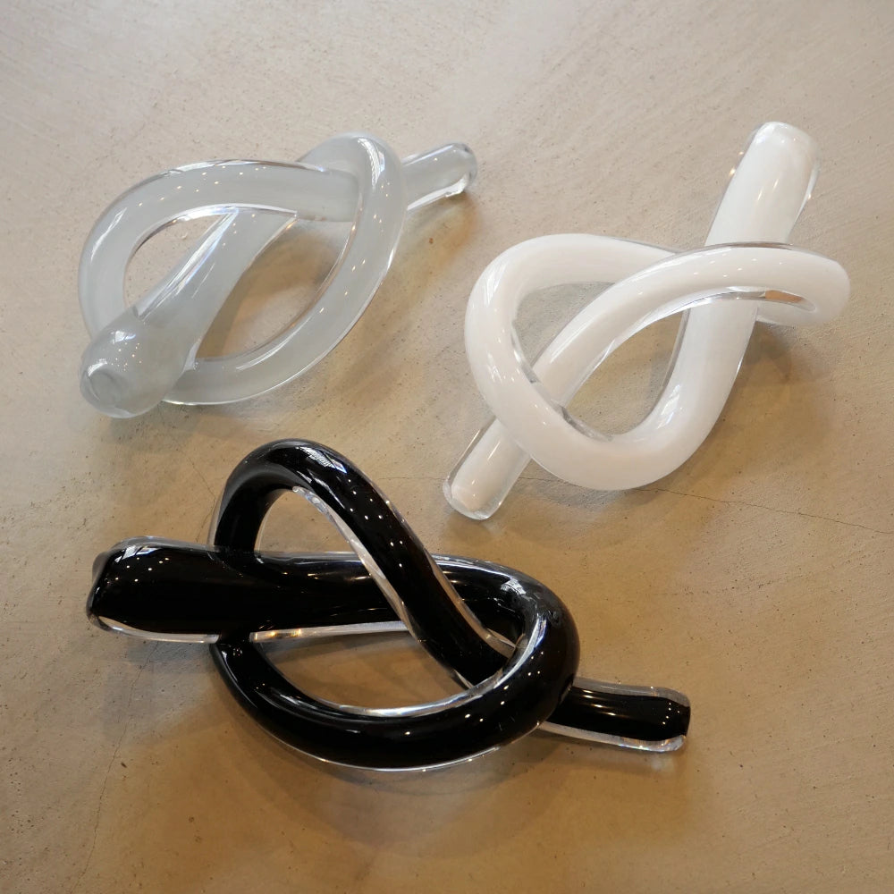 ノットガラスオブジェ