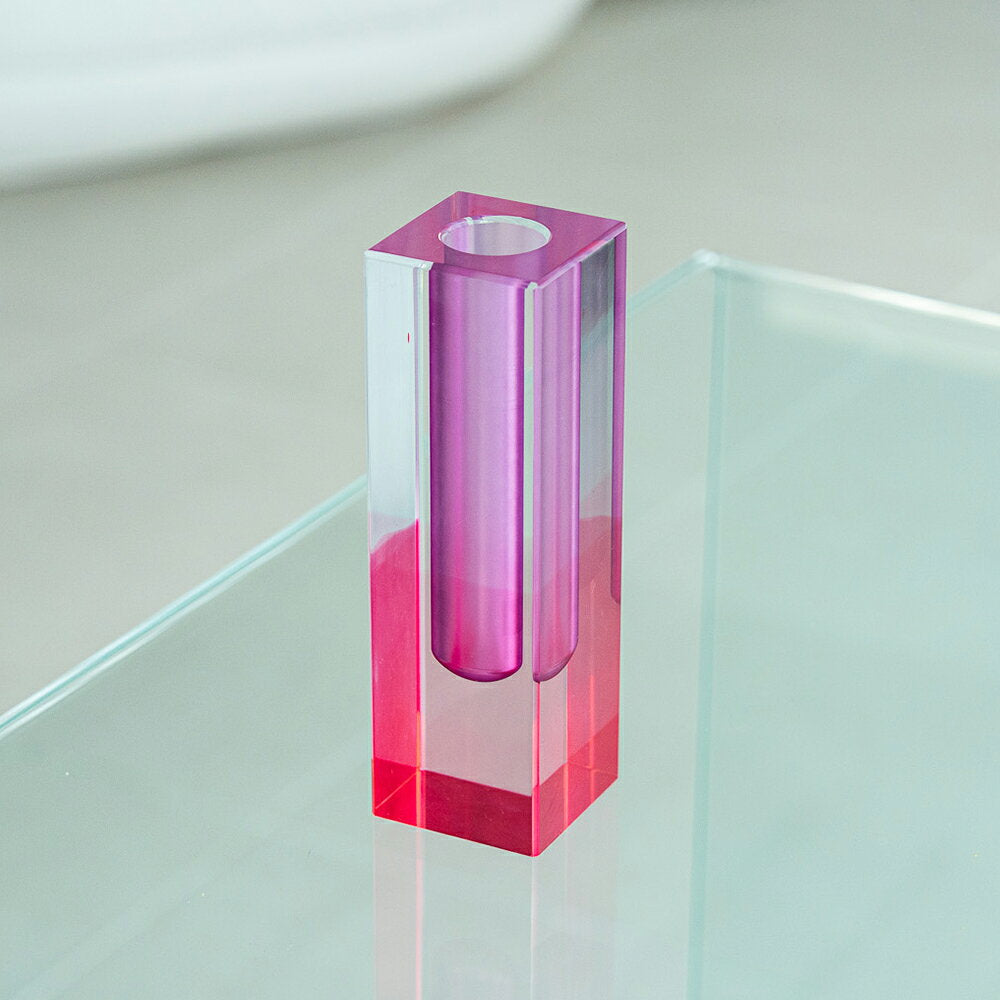 アクリル フラワーベース 一輪挿し 花瓶