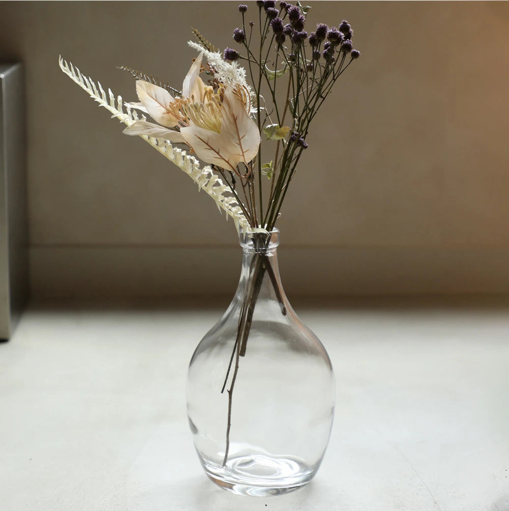 ボトル型のフラワーベース (3色)