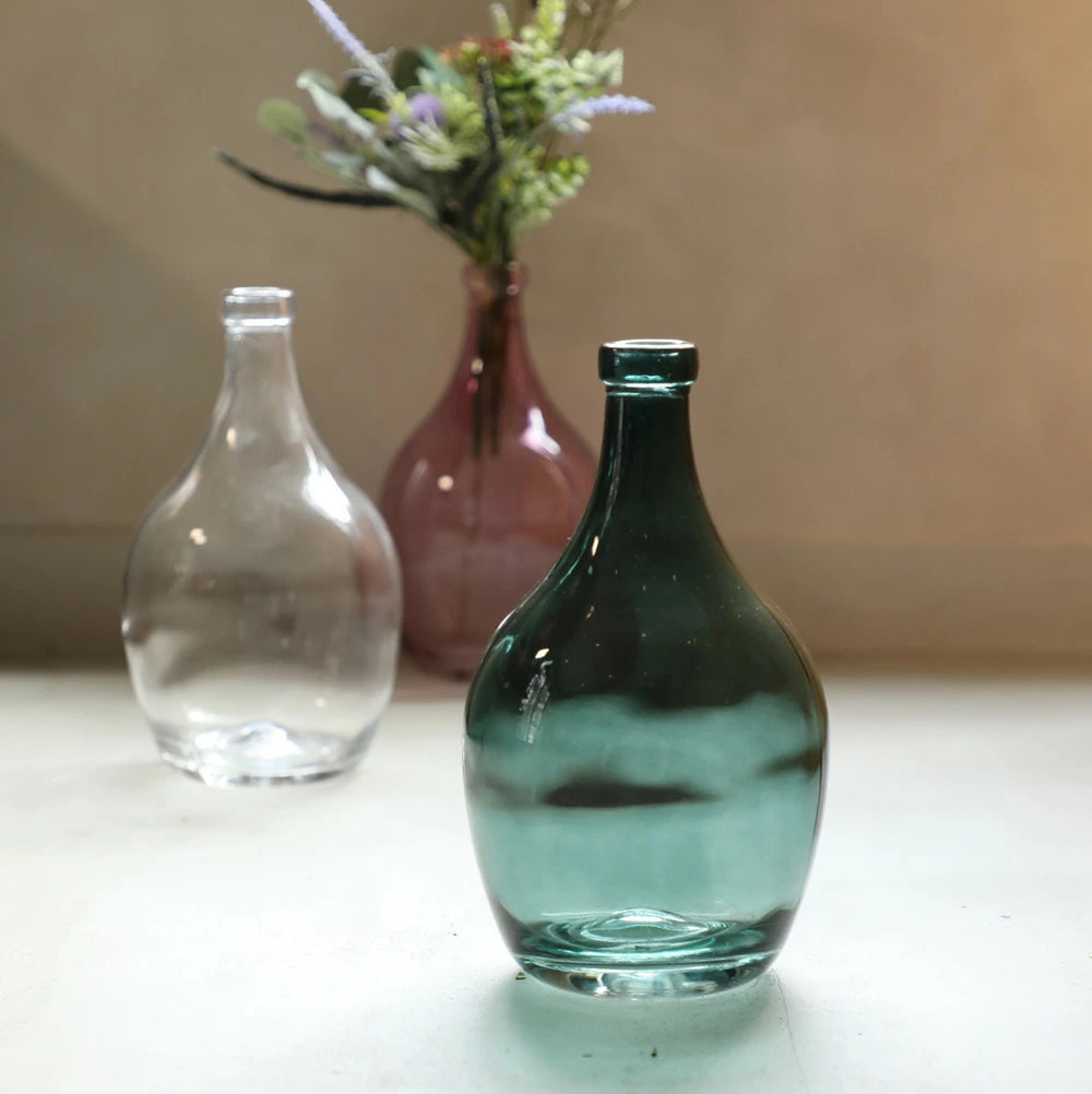 ボトル型のフラワーベース (3色)